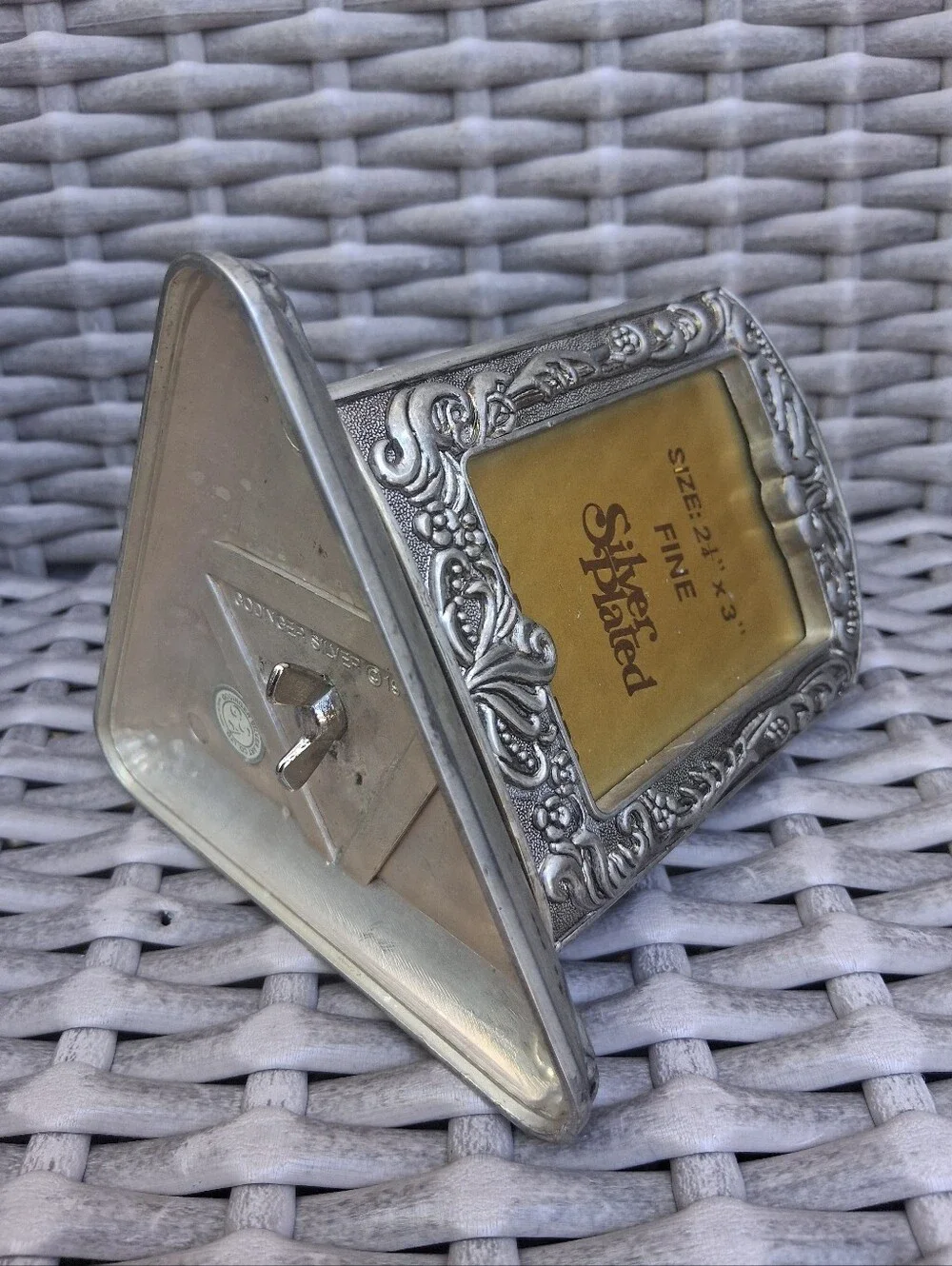 Godinger Silver-Plated Ornate Photo Frame - Silver Finish